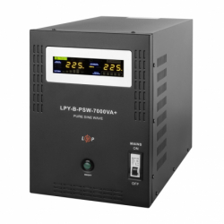 ДБЖ з правильною синусоїдою LogicPower 48V LPY-B-PSW-7000VA+(5000Вт) 10A/20A
