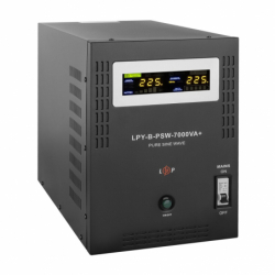 ДБЖ з правильною синусоїдою LogicPower 48V LPY-B-PSW-7000VA+(5000Вт) 10A/20A