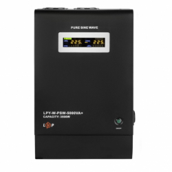 ДБЖ з правильною синусоїдою LogicPower 48V LPY-W-PSW-5000VA+(3500Вт) 10A/20A