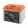 LP LiFePO4 12,8V - 50 Ah (640Wh) (BMS 80А/50A) пластик LCD Smart BT