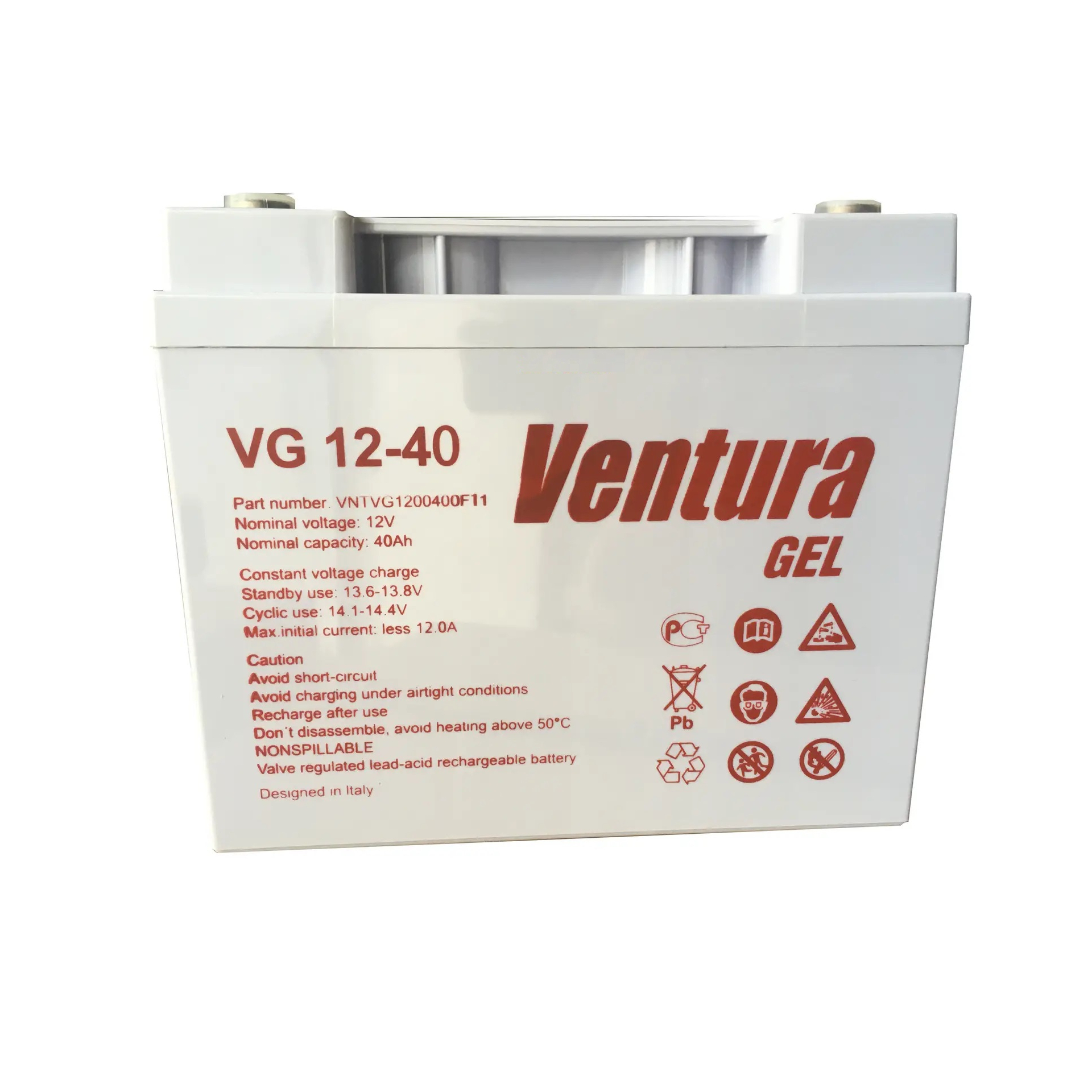 Акумуляторна батарея Ventura VG 12-40 Gel