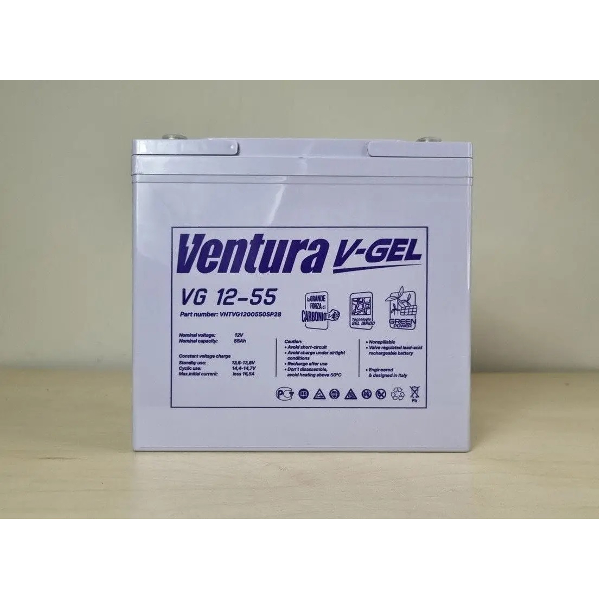 Акумуляторна батарея Ventura VG 12-55 Gel