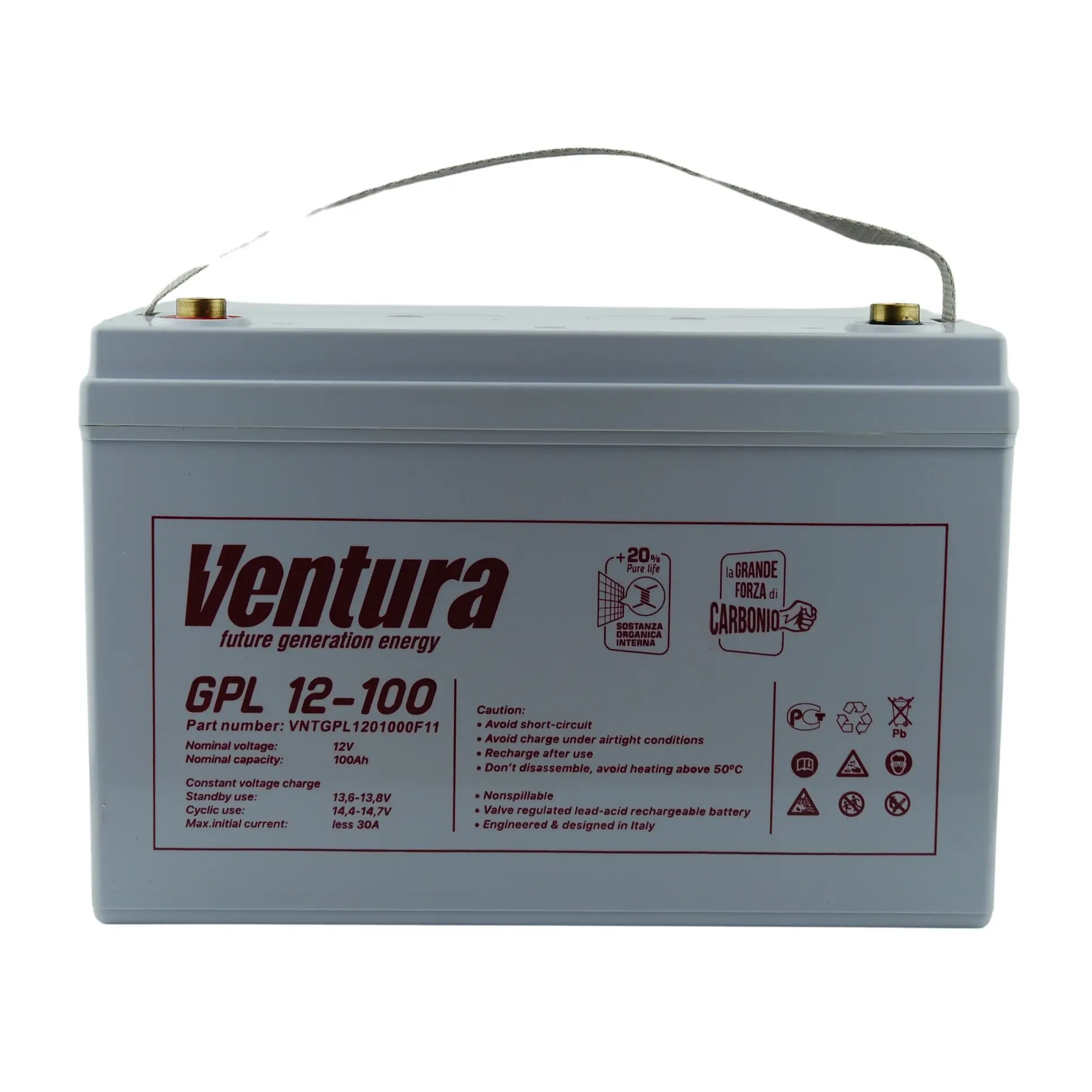 Акумуляторна батарея Ventura GPL 12-100