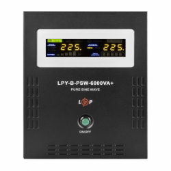 Безперебійник LogicPower 48V LPY-B-PSW-6000VA+(4200Вт) 10A/20A
