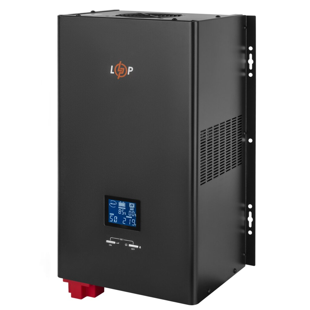 Безперебійник LogicPower 24V LPE-W-PSW-5000VA+(3500Вт) 1-60A