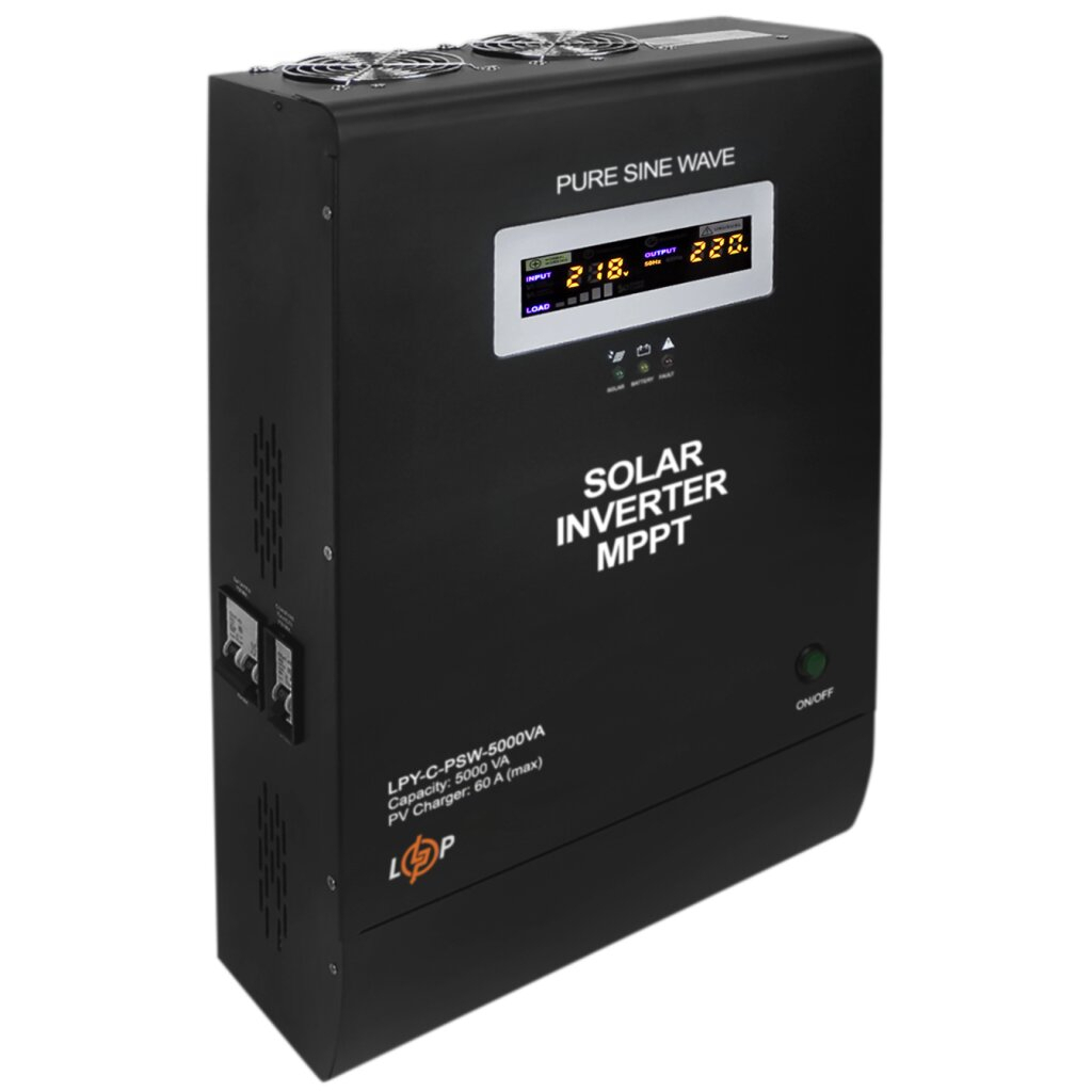 Огляд сонячного інвертора (ДБЖ) LPY-C-PSW-5000VA (3500W) MPPT48V