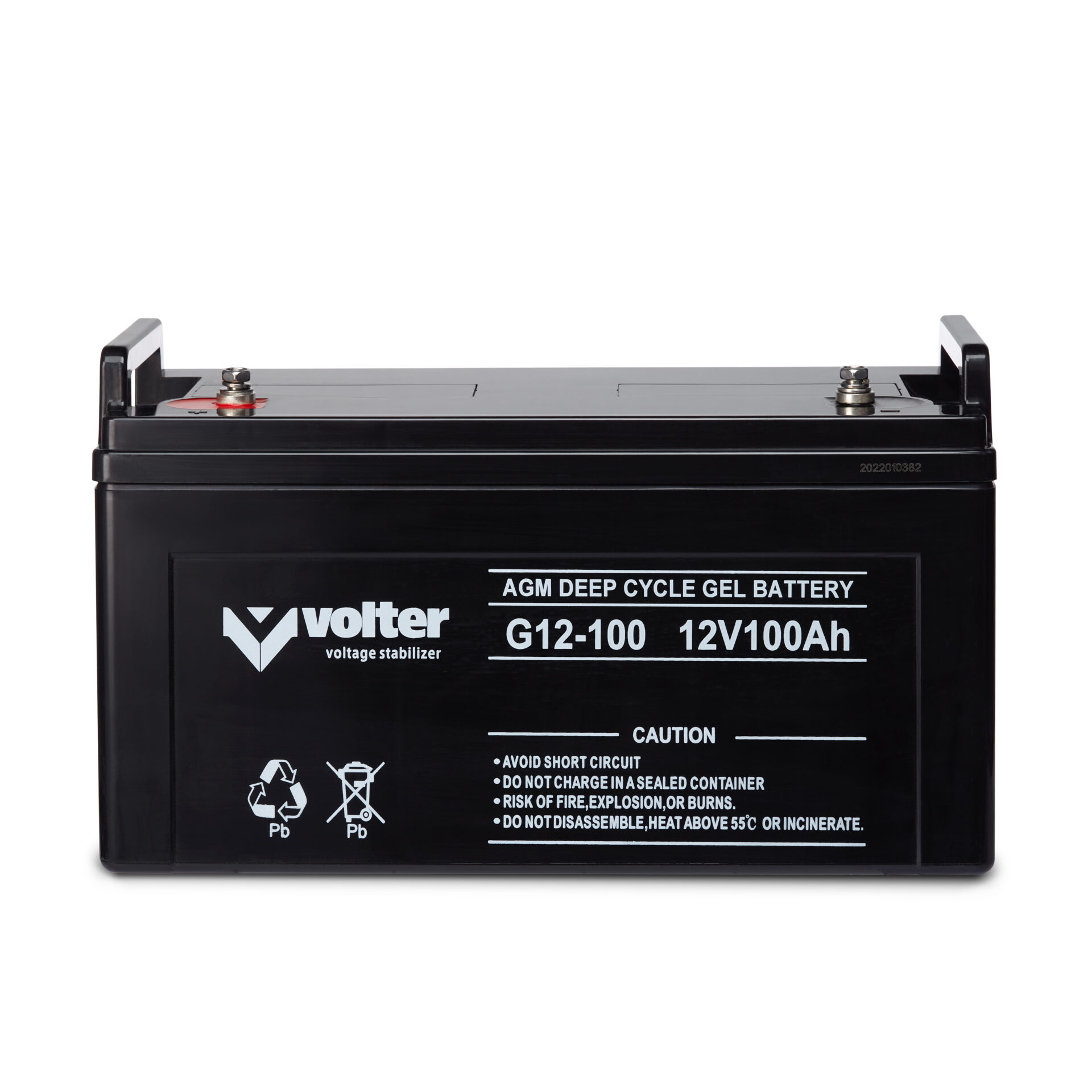 Акумуляторна батарея Volter™ GE 12V-H 100Ah (посилена)