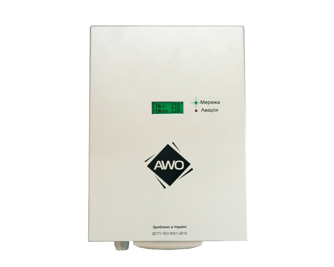 Стабілізатор напруги Awattom 2,3 кВт 10 А