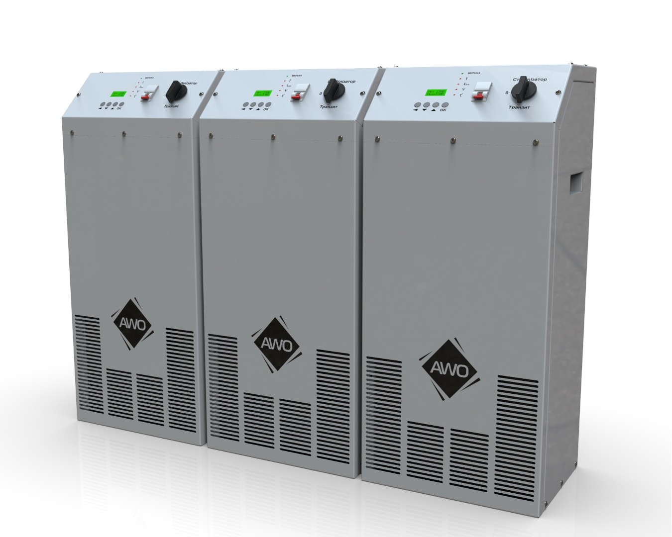 Трифазний стабілізатор напруги Awattom 111 кВт 160 А