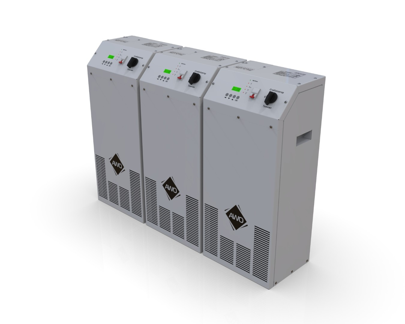 Трифазний стабілізатор напруги Awattom 111 кВт 160 А