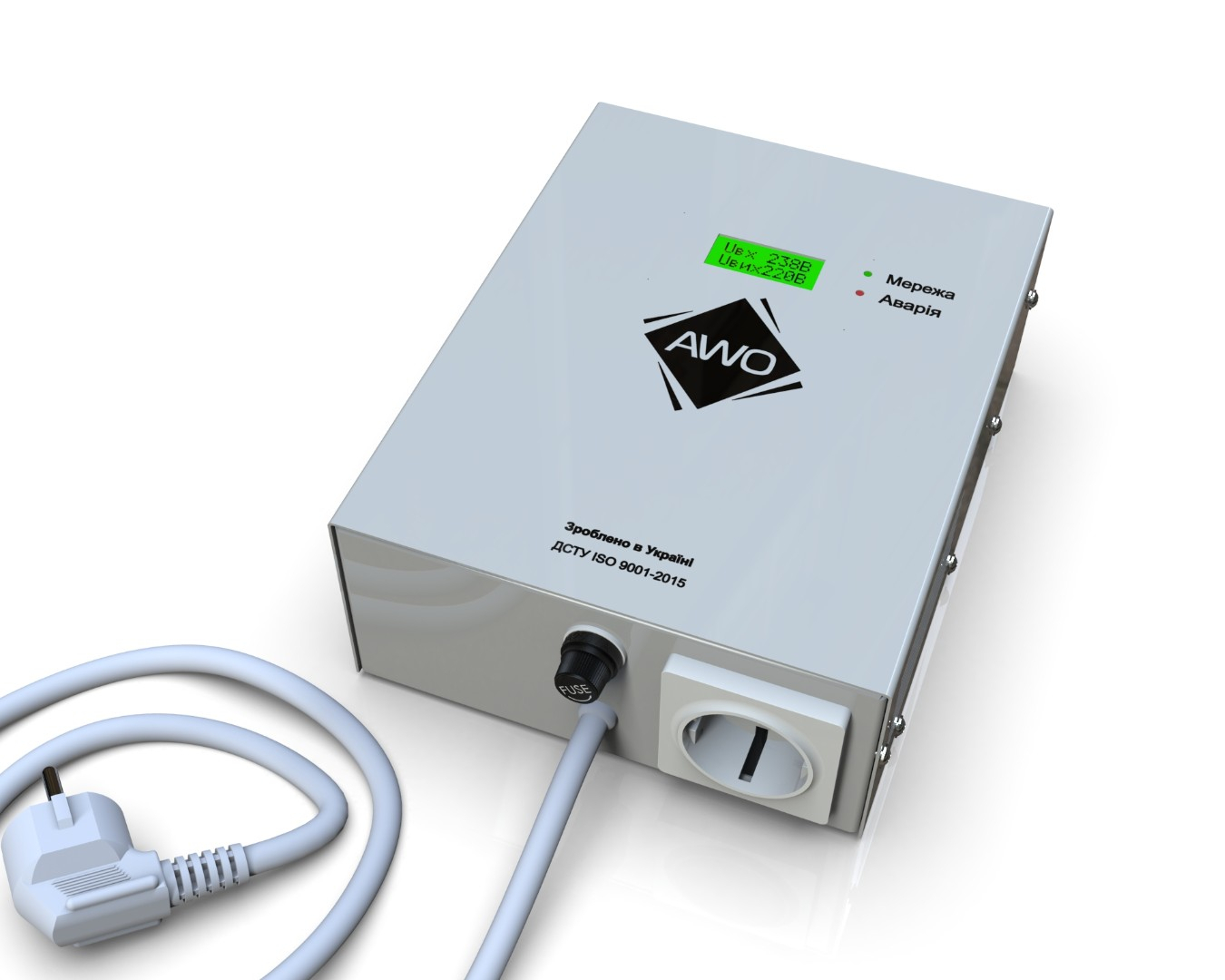 Стабілізатор напруги Awattom (Ш) 600 Вт 3 А