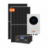 Сонячна електростанція (СЕС) Преміум 6kW АКБ 5.1kWh LiFePO4 100 Ah