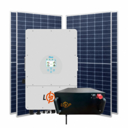 Гібридна станція 8 кВт (3ф.) з LiFePO4 на 11,7 кВт