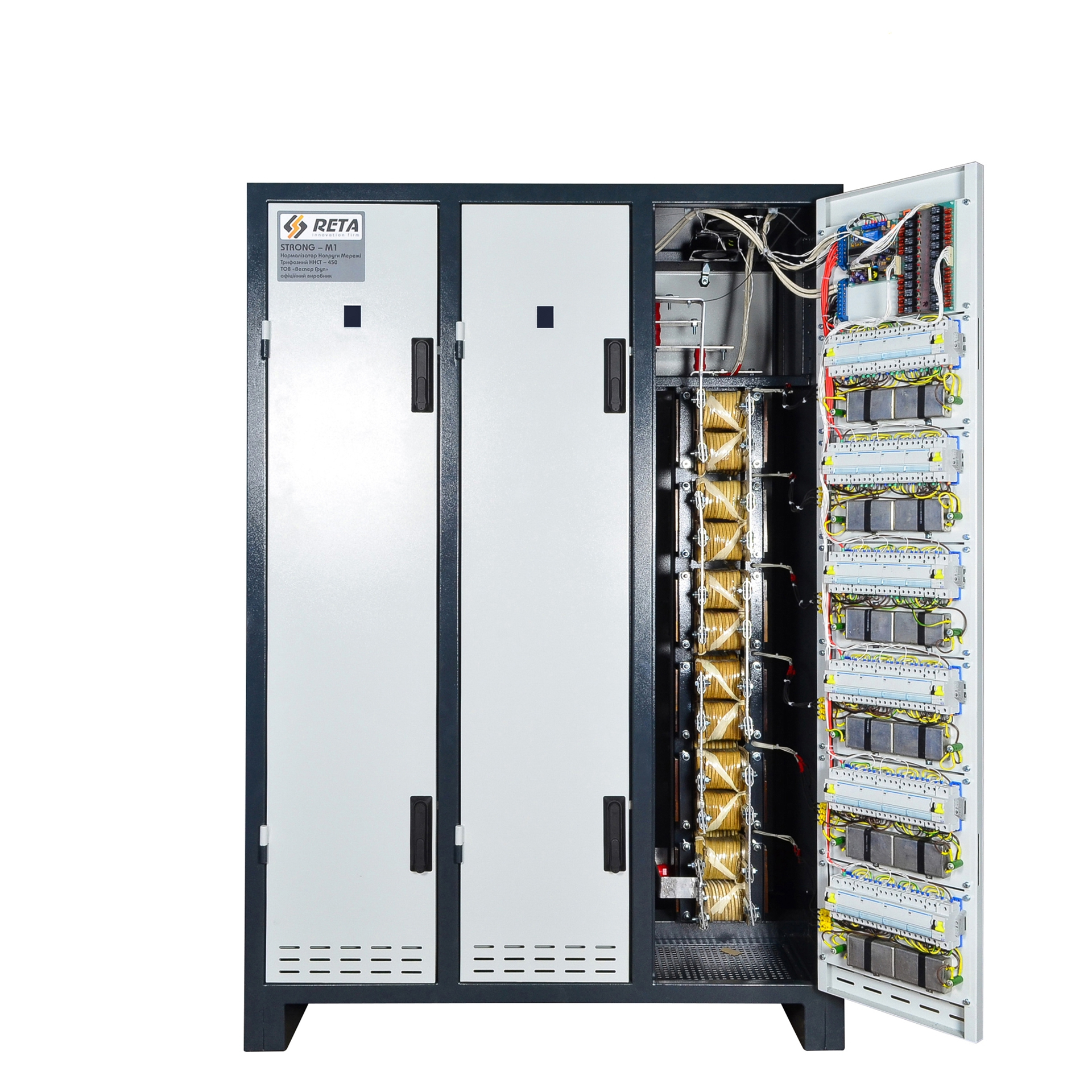 Стабілізатор напруги Reta ННСТ 450 кВт STRONG M1